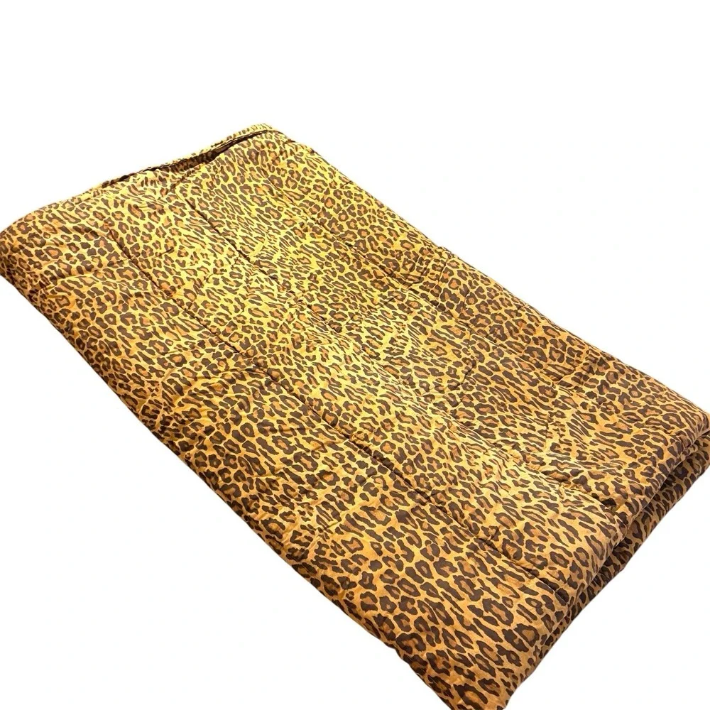 Vintage Y2K‎ Ralph Lauren Queen/Full Animal Print Leopard Cheetah Comforter